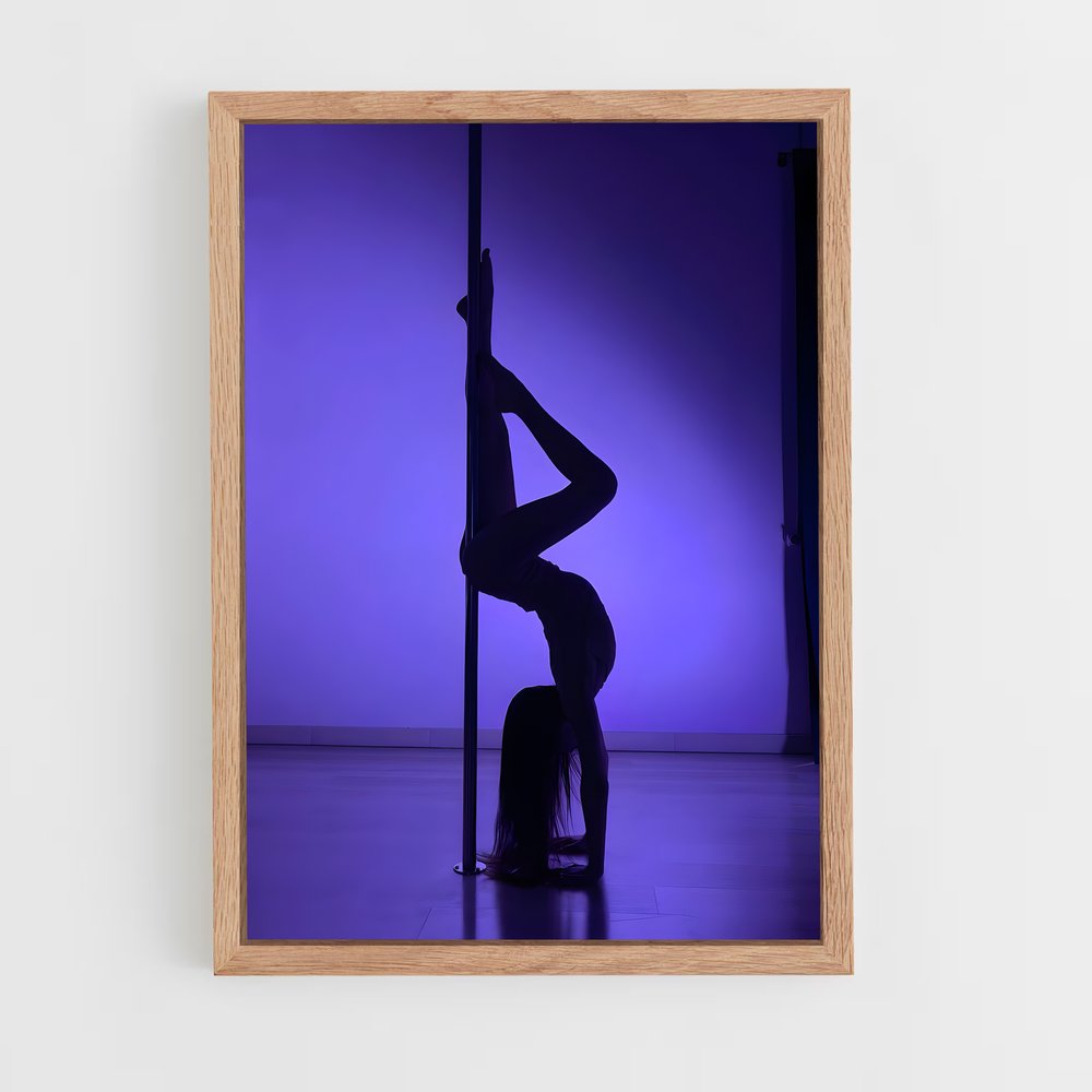 Poster Pole dancing corps – affiche Danse (vue 4)